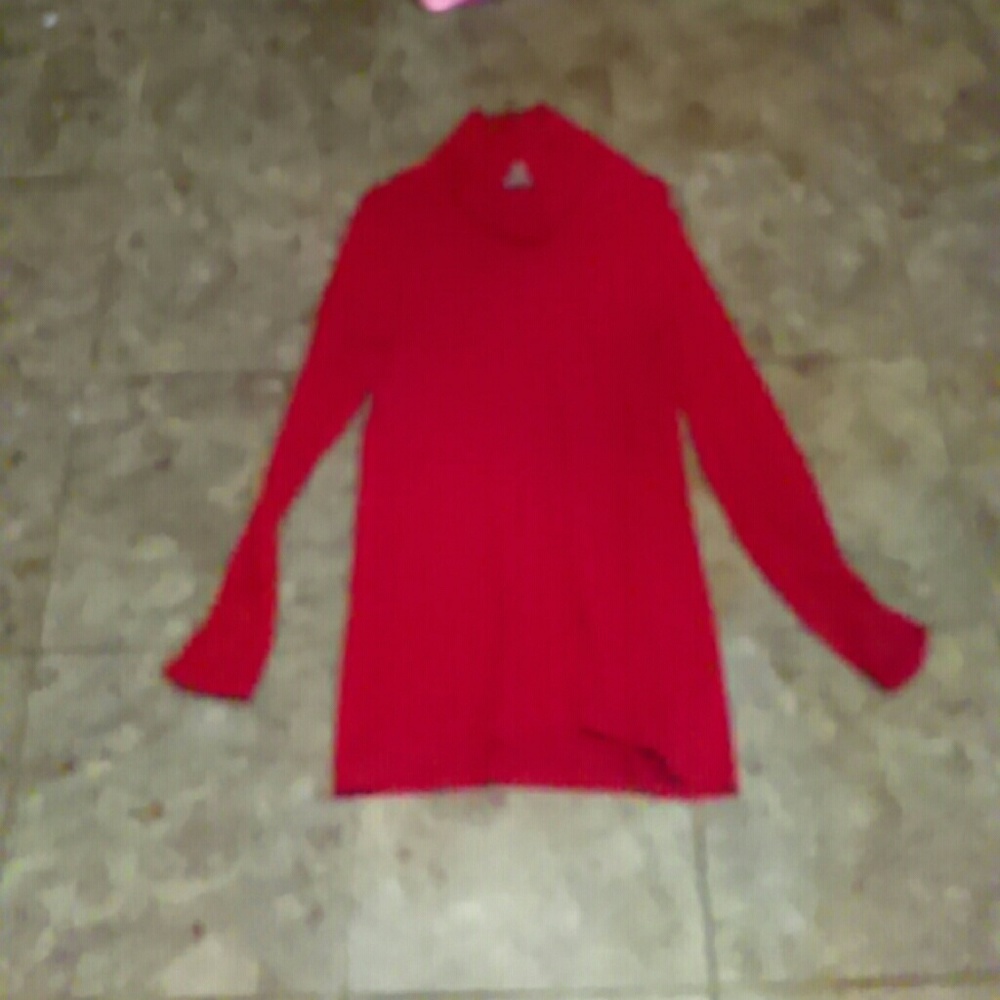 Long sleev thin sweater or dress, depending.